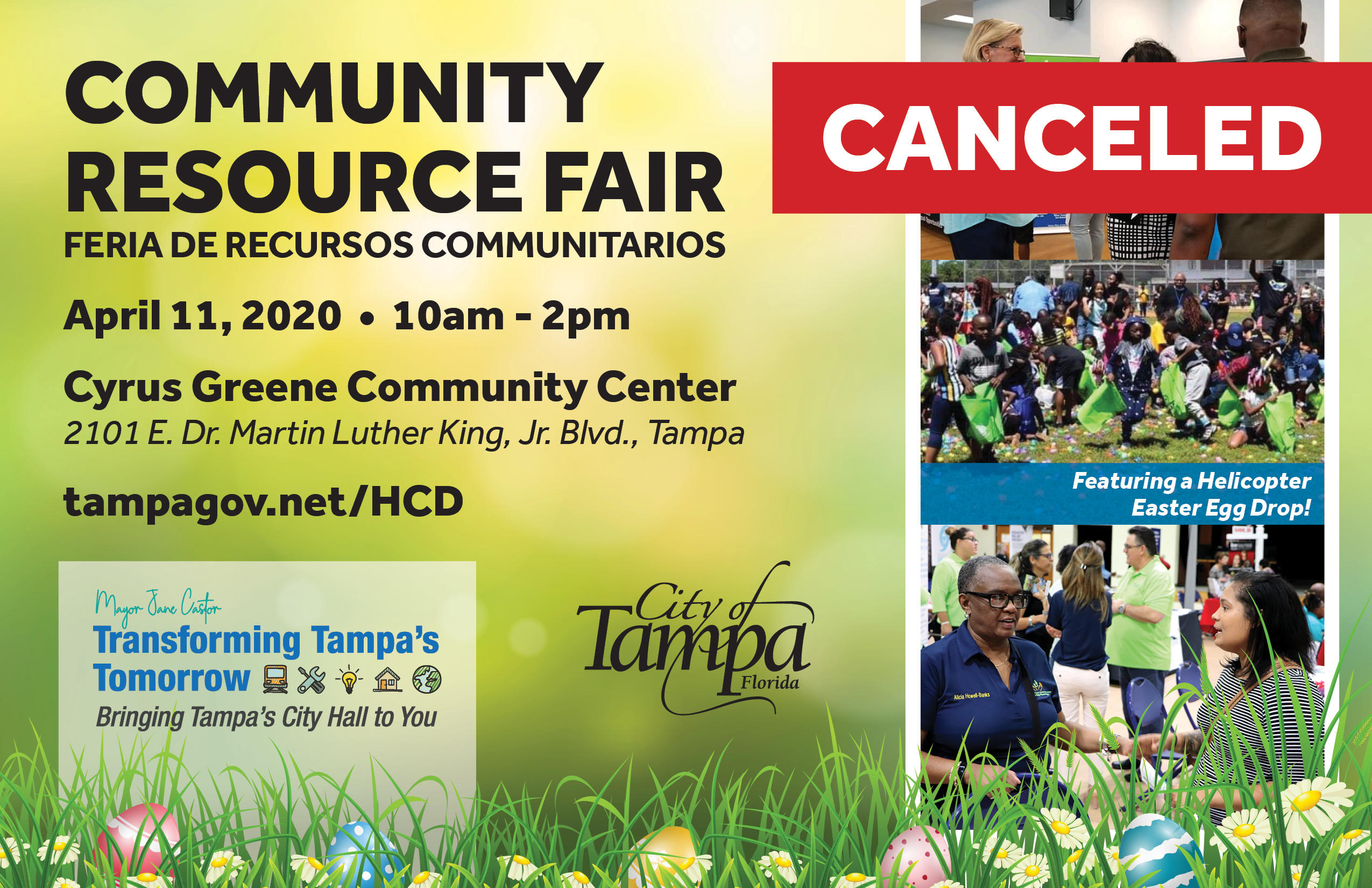 Community Resource Fair 04112020 canceled