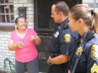 Officers Interacting With A Citizen
