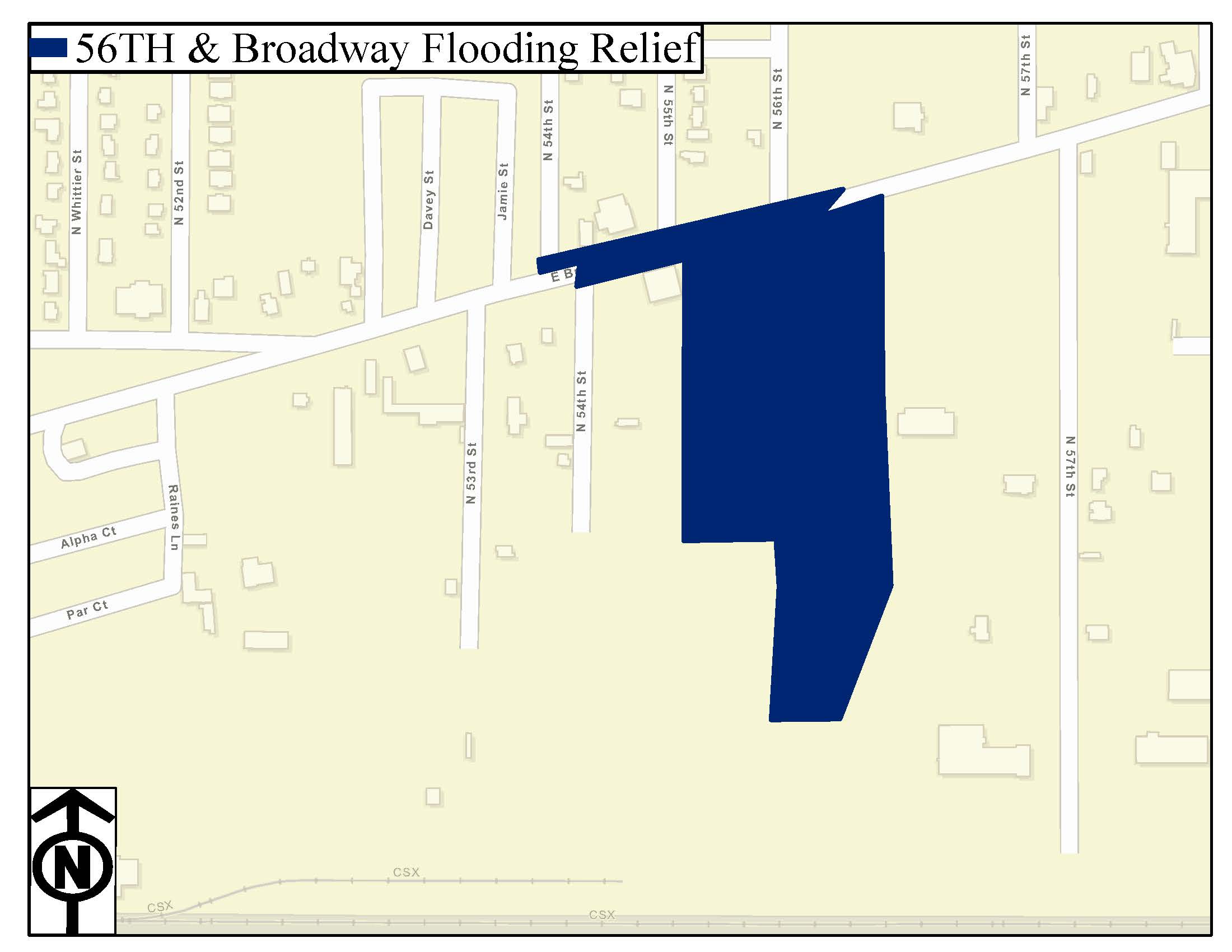 56TH STREET AND BROADWAY AVENUE FLOODING RELIEF 